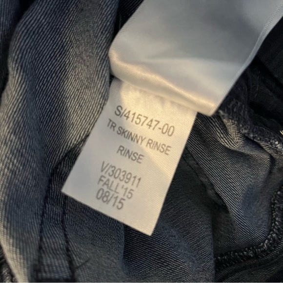 Gap Resolution True Skinny Jeans Dark Wash Indigo 28 Regular - Picture 6 of 8